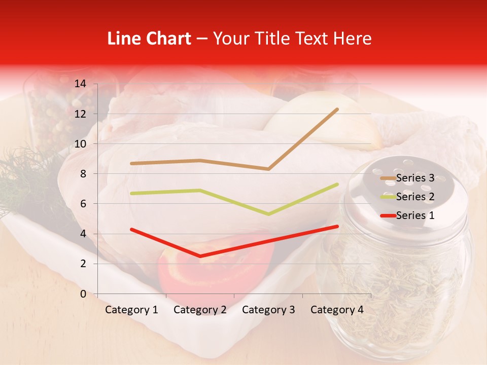 Calorie Gold Freshness PowerPoint Template