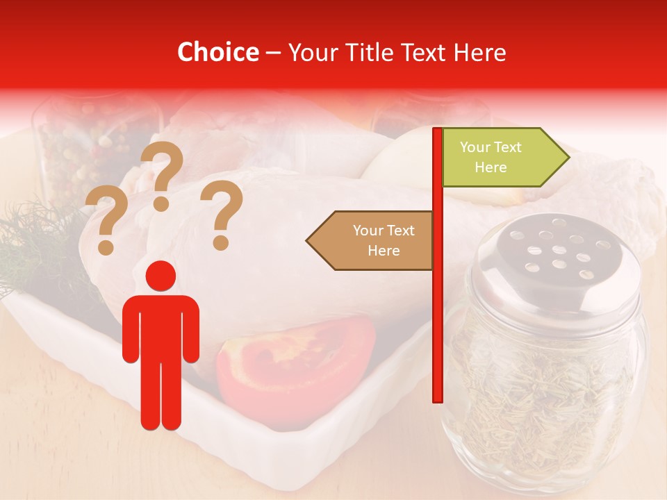 Calorie Gold Freshness PowerPoint Template