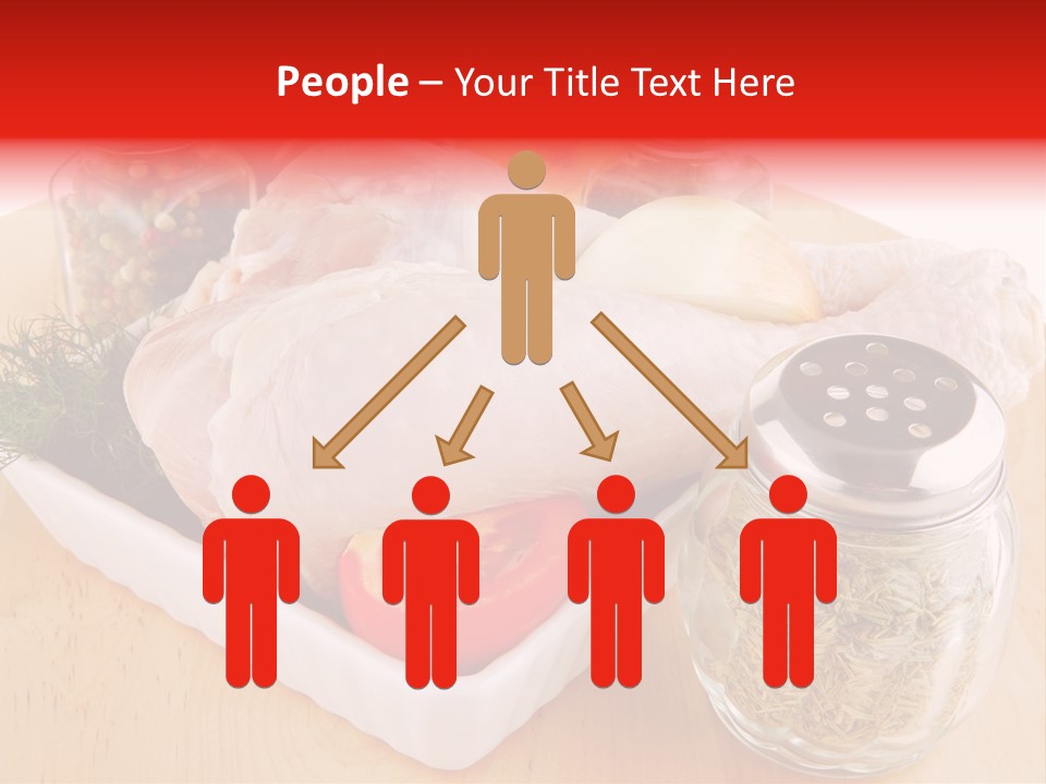 Calorie Gold Freshness PowerPoint Template