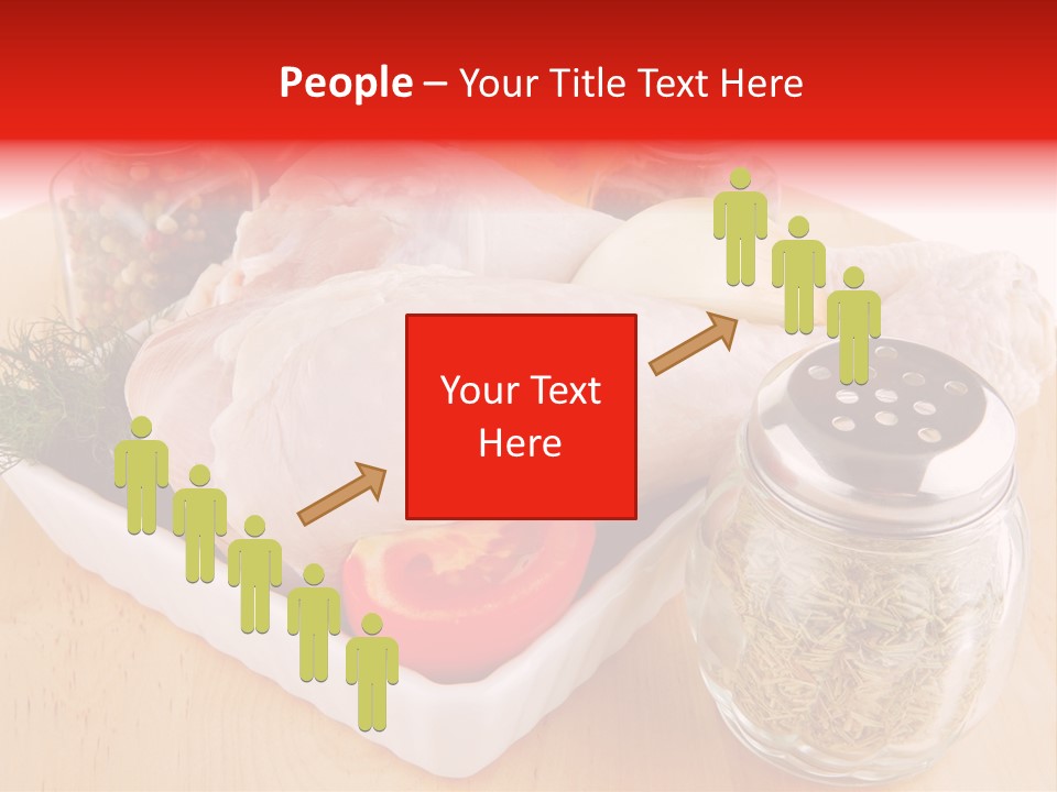 Calorie Gold Freshness PowerPoint Template