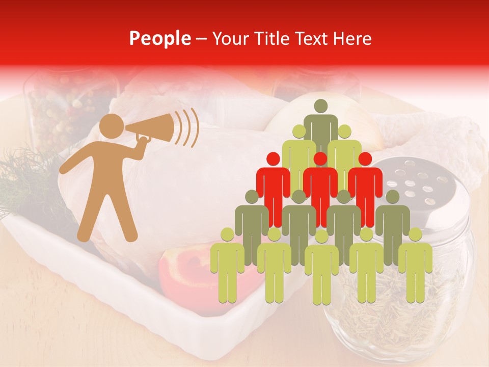 Calorie Gold Freshness PowerPoint Template