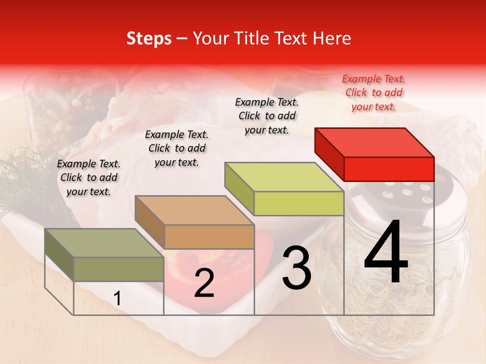 Calorie Gold Freshness PowerPoint Template