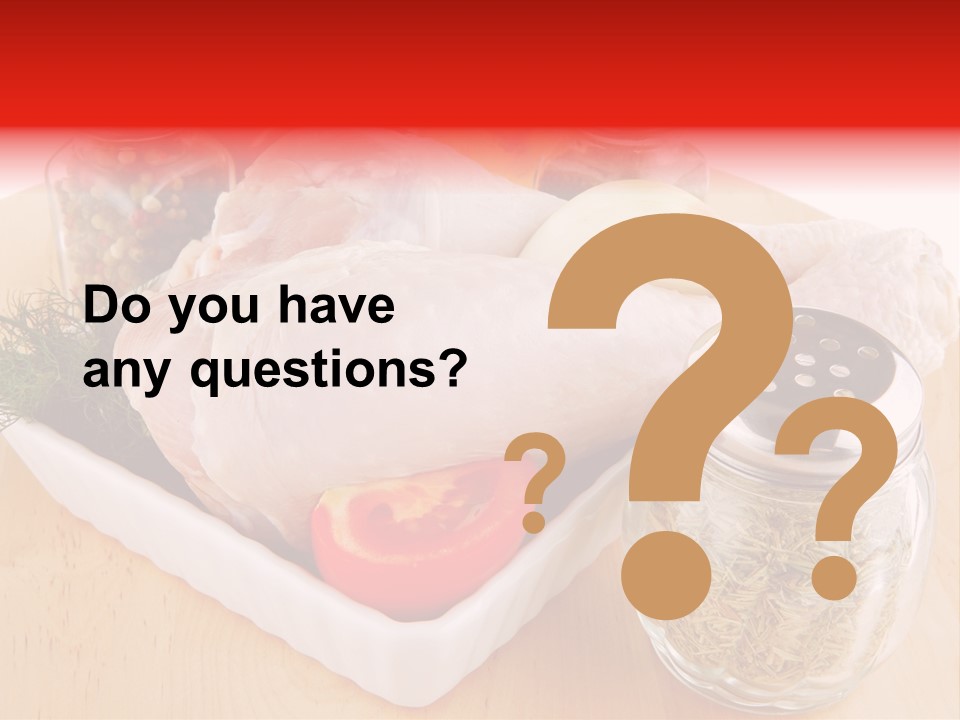 Calorie Gold Freshness PowerPoint Template