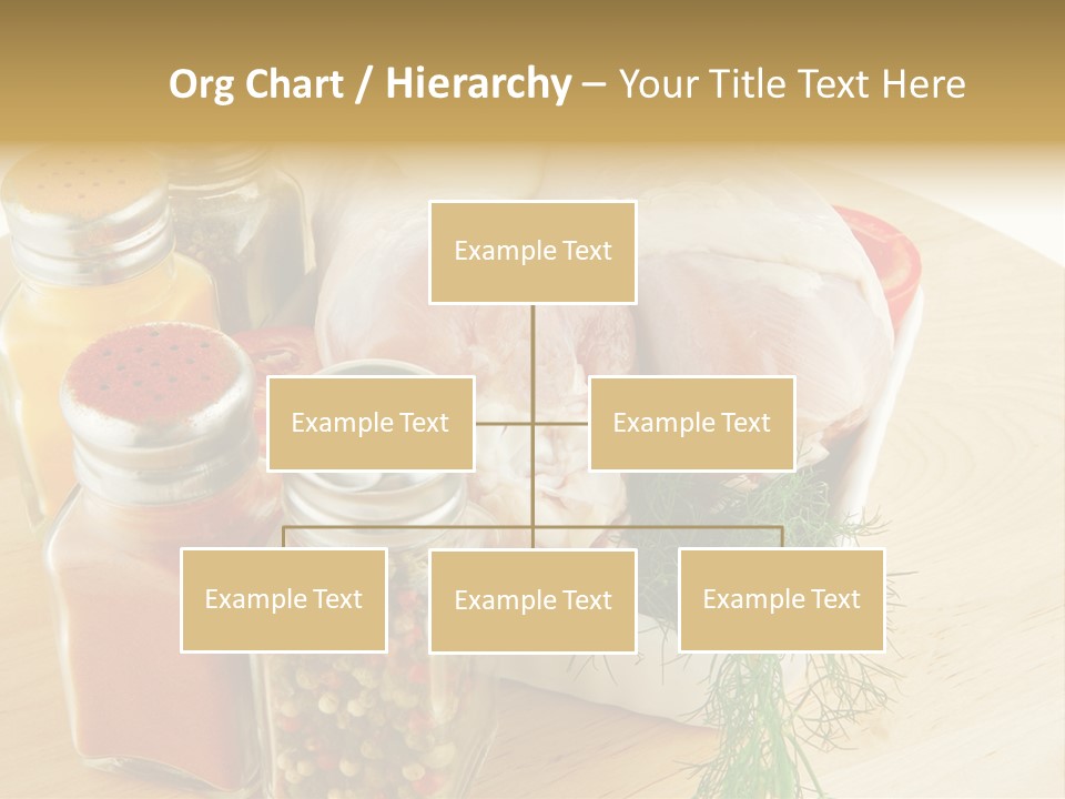 Bottle Meal Background PowerPoint Template