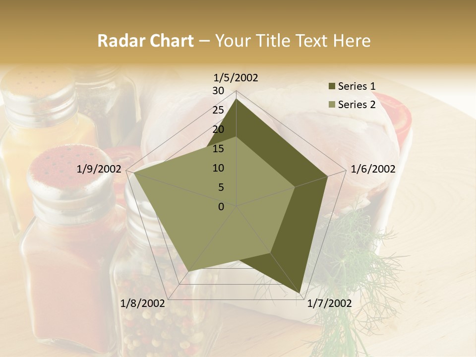 Bottle Meal Background PowerPoint Template