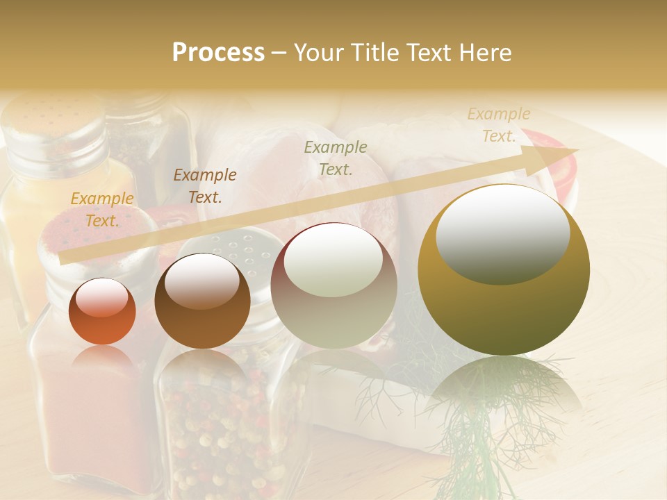 Bottle Meal Background PowerPoint Template