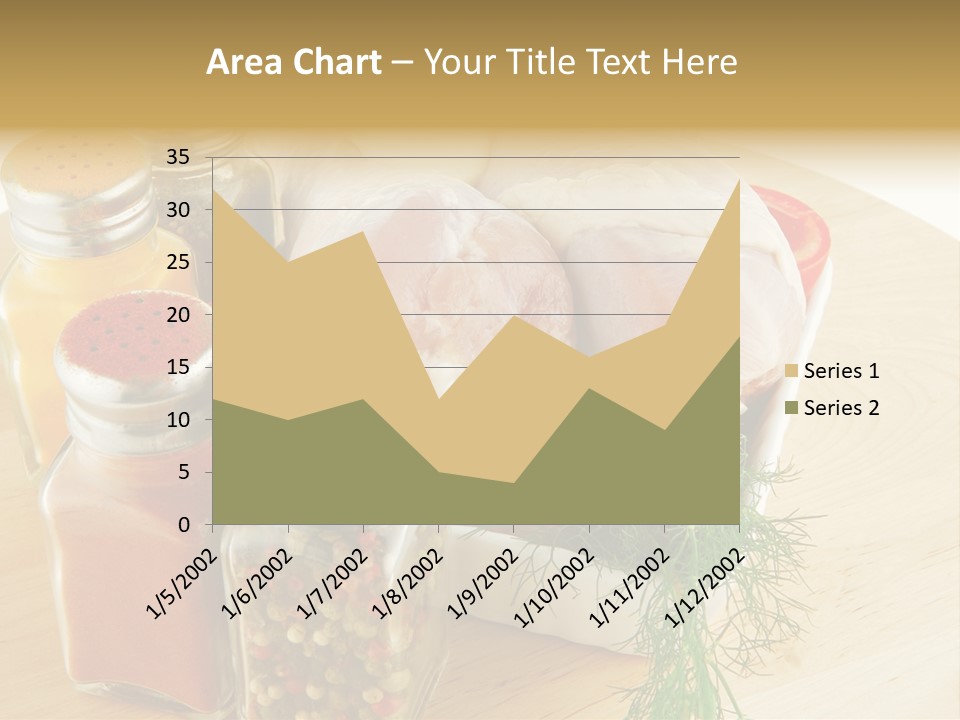 Bottle Meal Background PowerPoint Template
