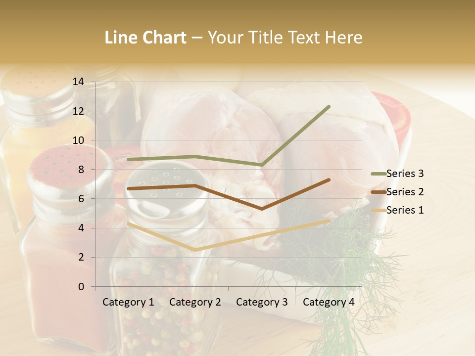 Bottle Meal Background PowerPoint Template