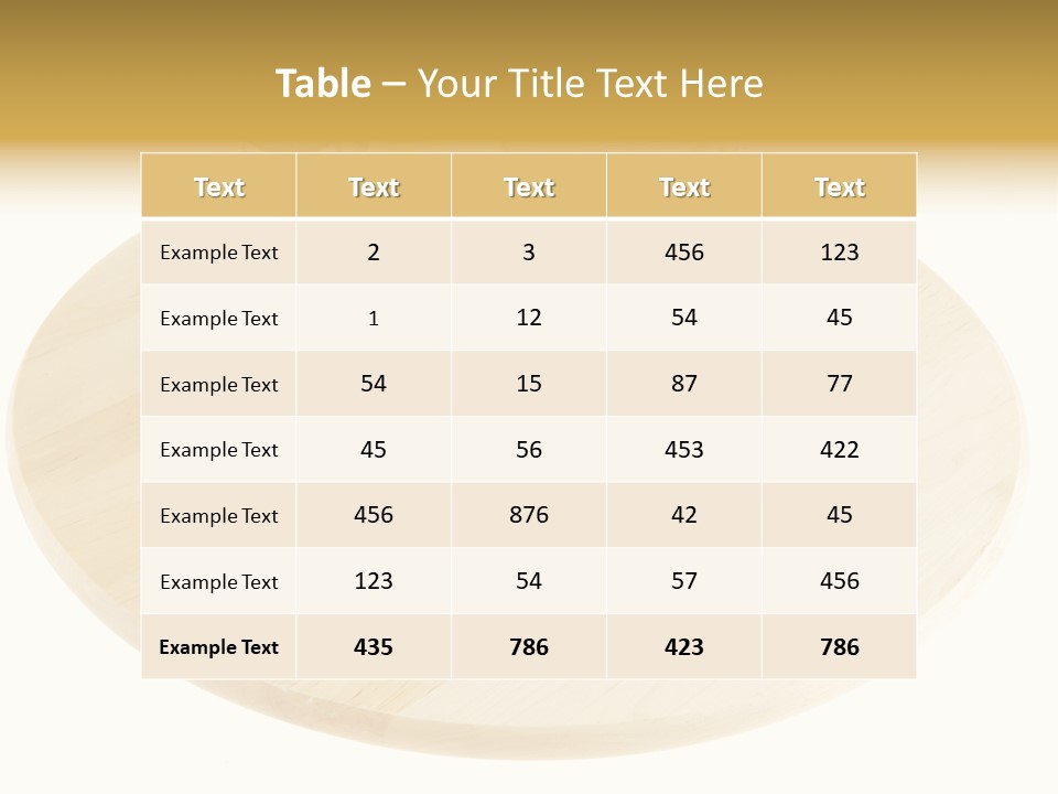 White Bbq Meat PowerPoint Template