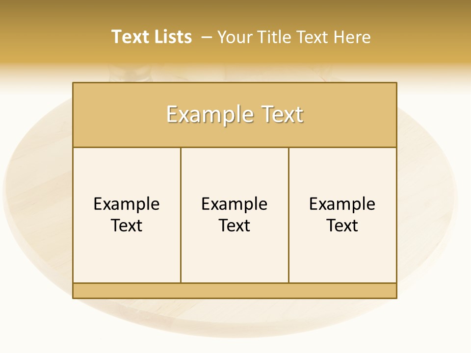 White Bbq Meat PowerPoint Template