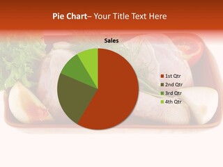 Grocery Gold Freshness PowerPoint Template