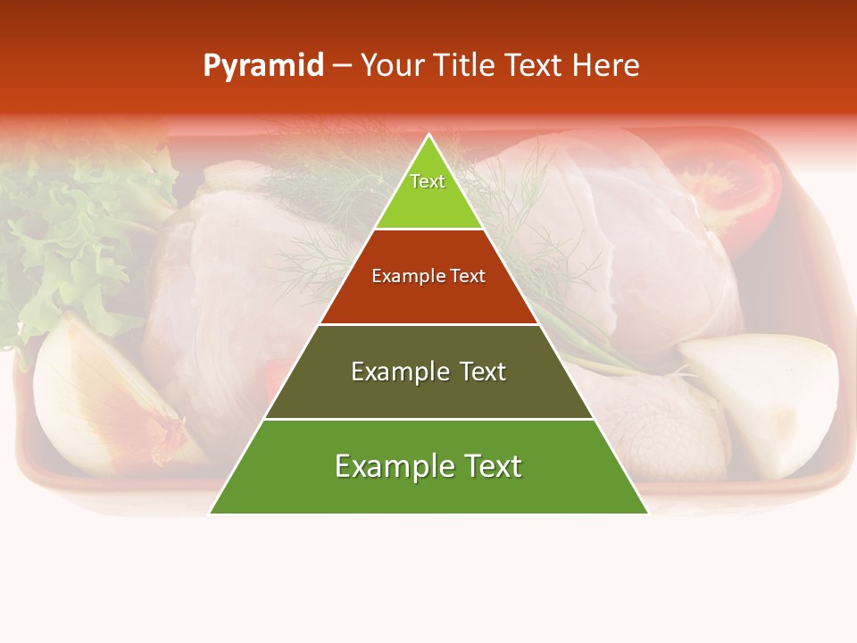 Grocery Gold Freshness PowerPoint Template
