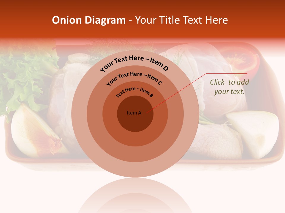 Grocery Gold Freshness PowerPoint Template
