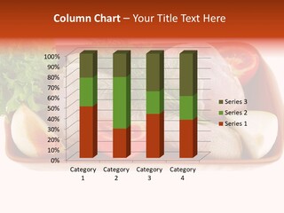 Grocery Gold Freshness PowerPoint Template