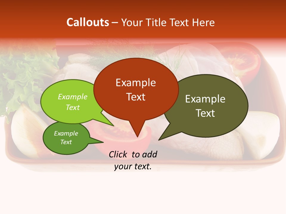 Grocery Gold Freshness PowerPoint Template