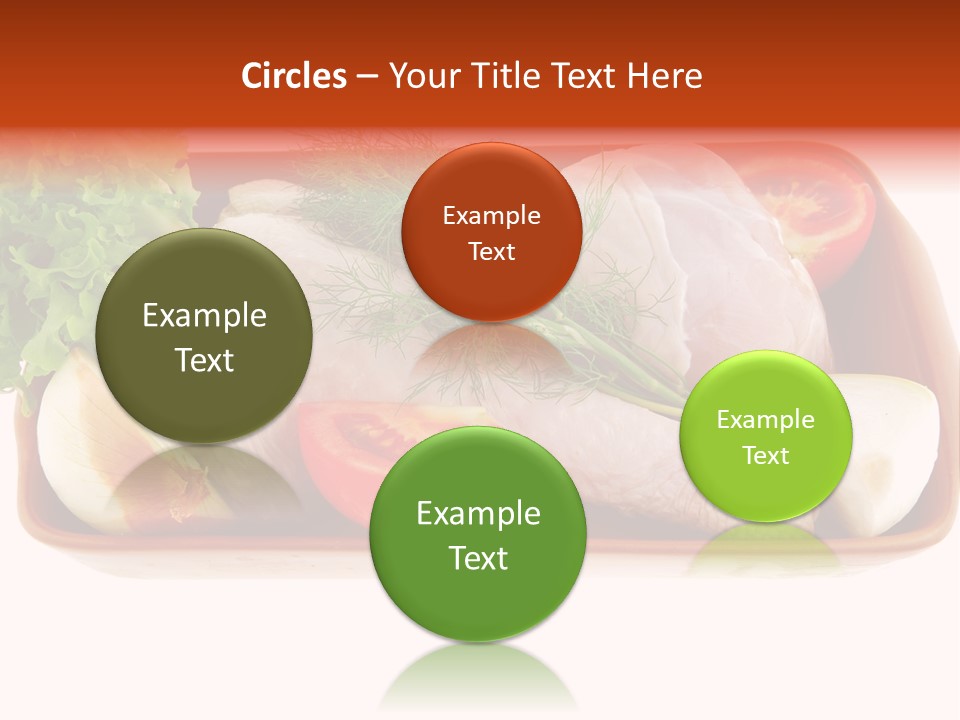 Grocery Gold Freshness PowerPoint Template