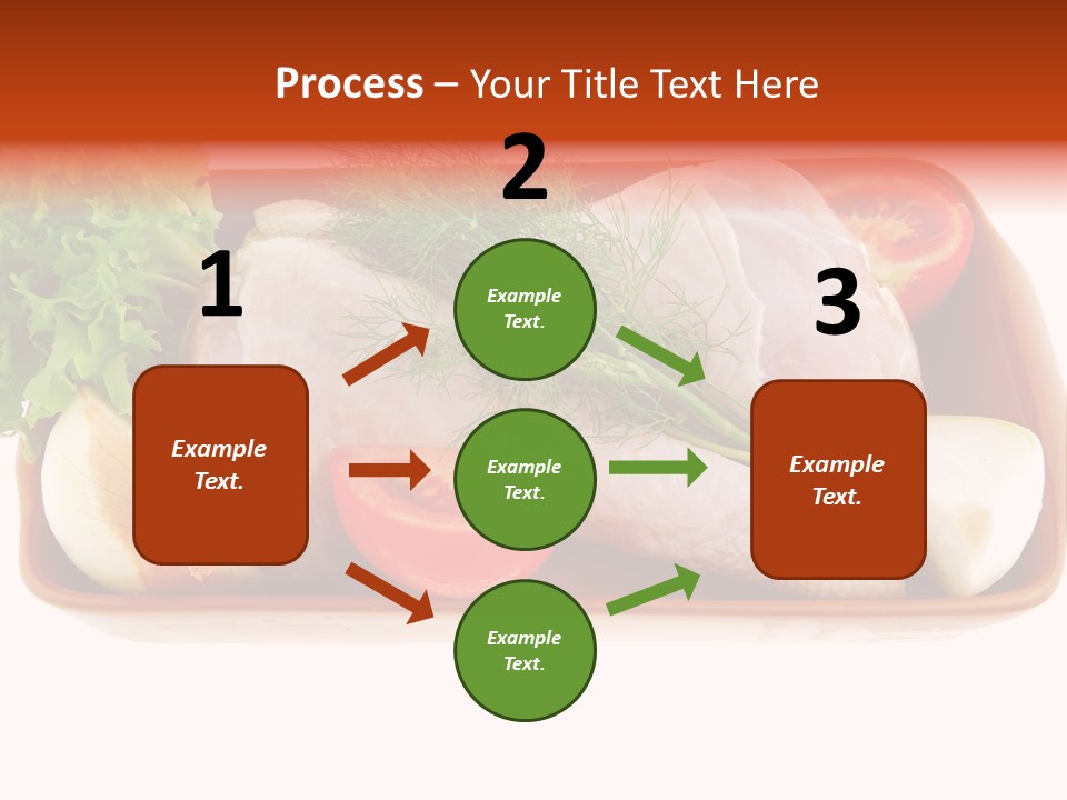 Grocery Gold Freshness PowerPoint Template
