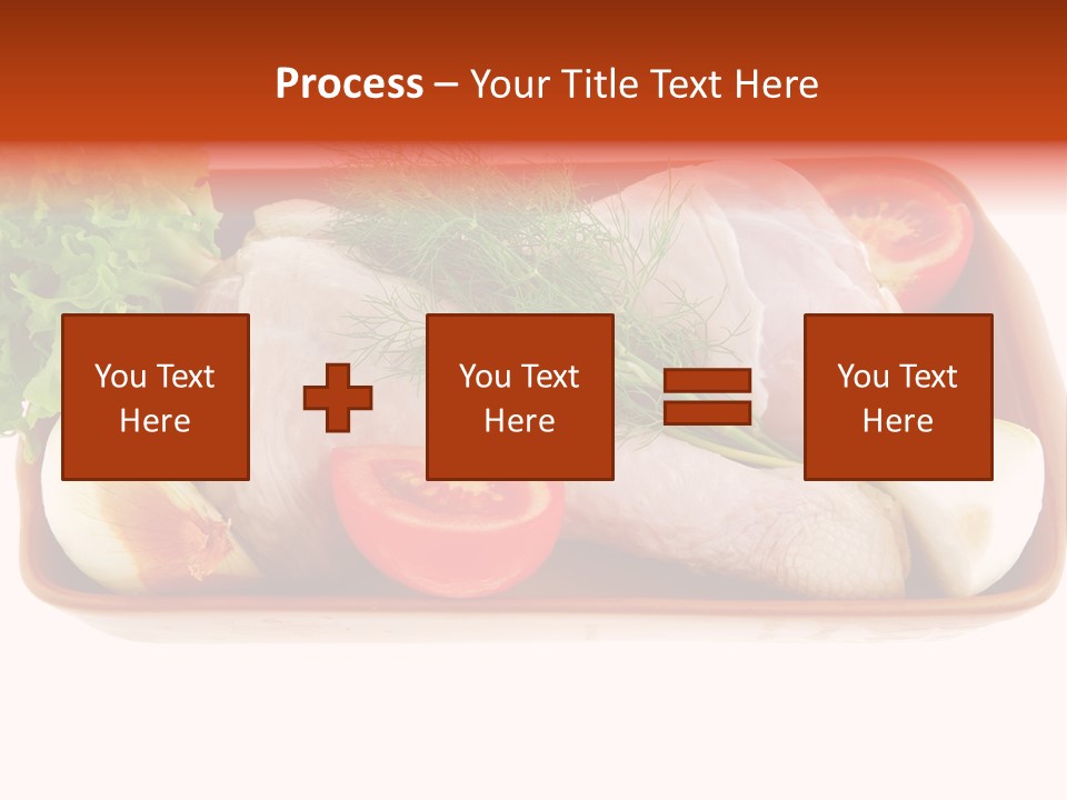 Grocery Gold Freshness PowerPoint Template