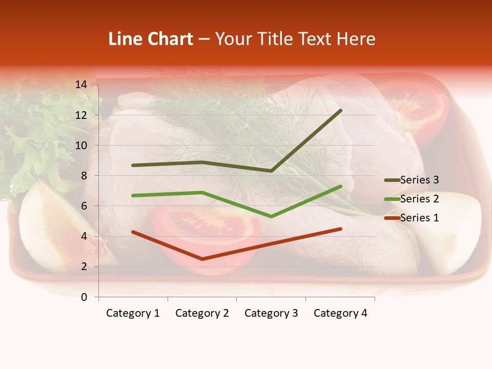 Grocery Gold Freshness PowerPoint Template