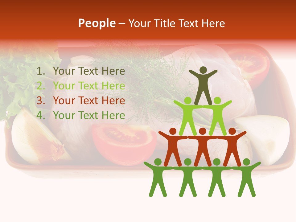 Grocery Gold Freshness PowerPoint Template