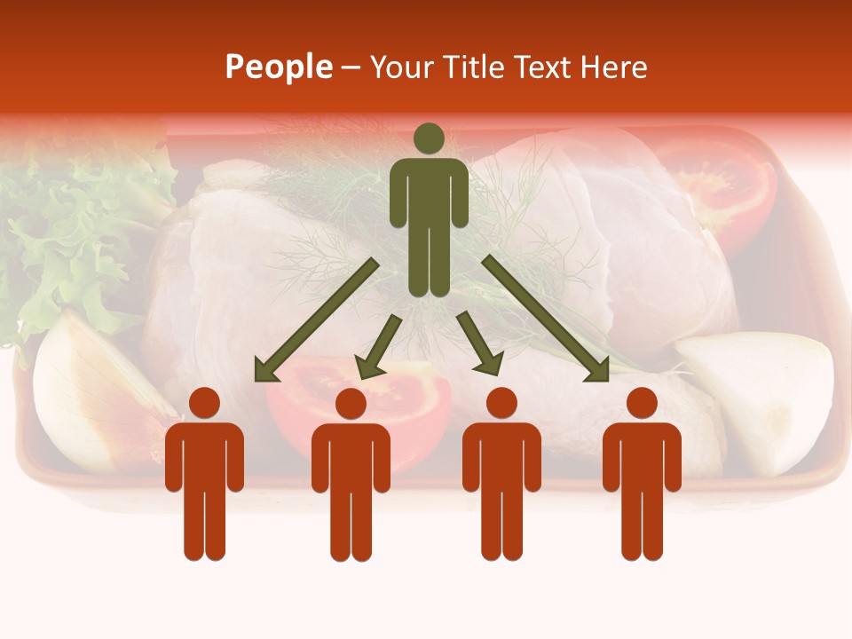 Grocery Gold Freshness PowerPoint Template