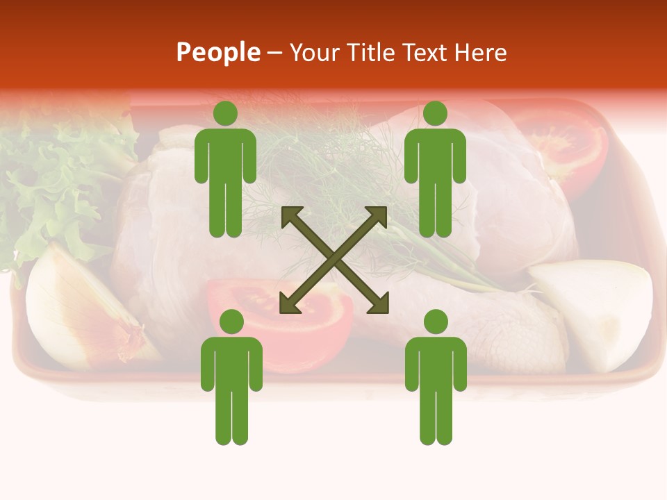 Grocery Gold Freshness PowerPoint Template