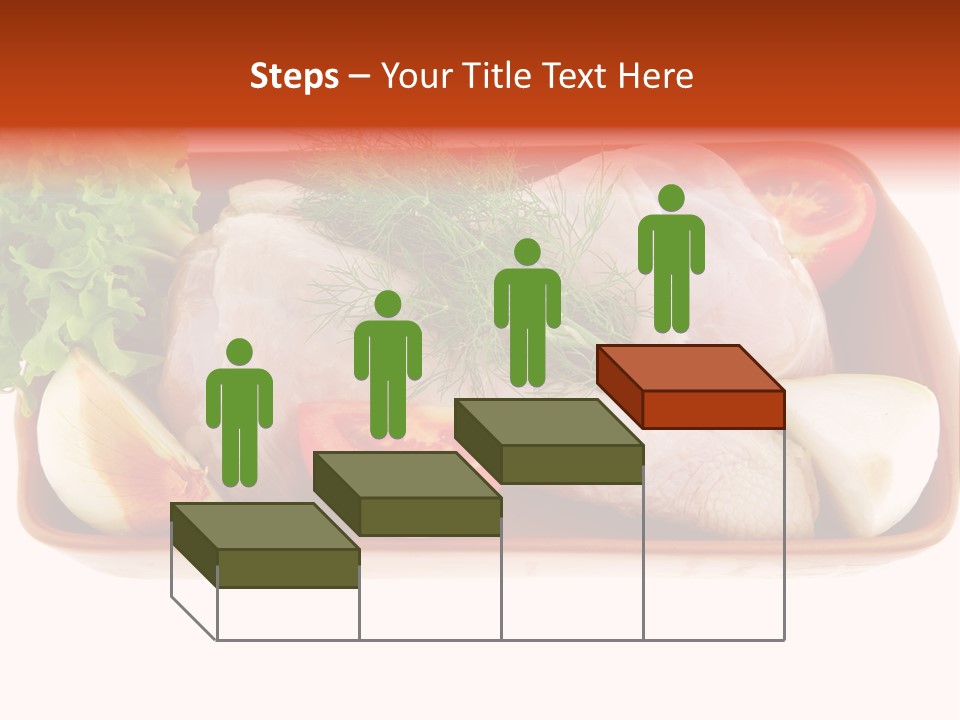 Grocery Gold Freshness PowerPoint Template