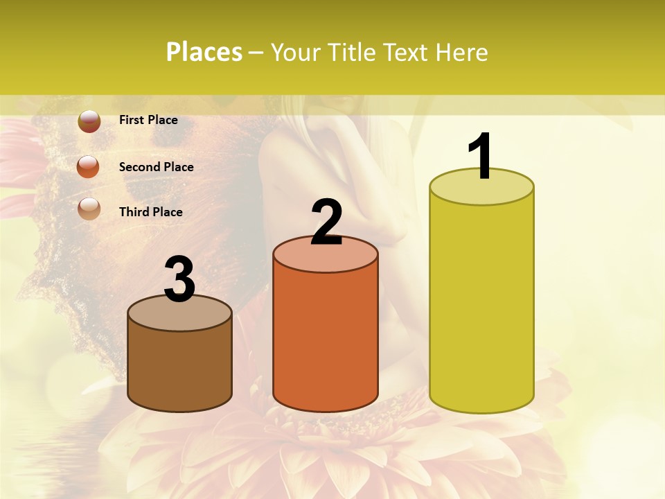 Seasonal Garden Flower PowerPoint Template