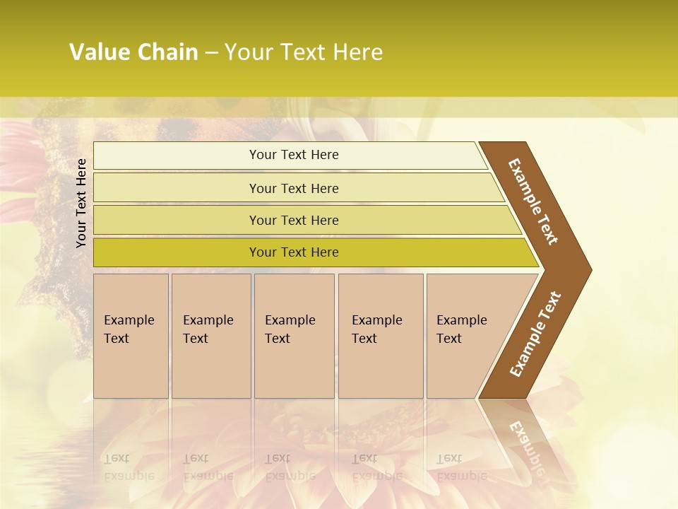 Seasonal Garden Flower PowerPoint Template