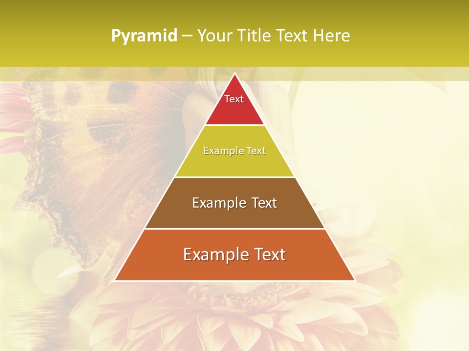 Seasonal Garden Flower PowerPoint Template