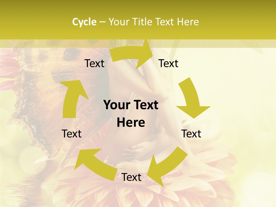 Seasonal Garden Flower PowerPoint Template