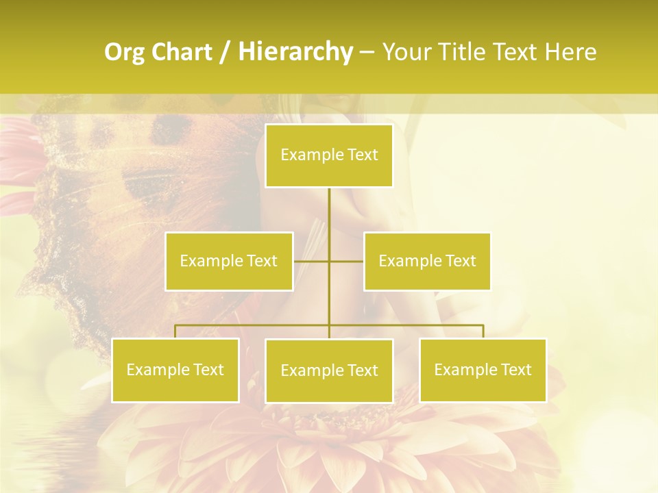 Seasonal Garden Flower PowerPoint Template