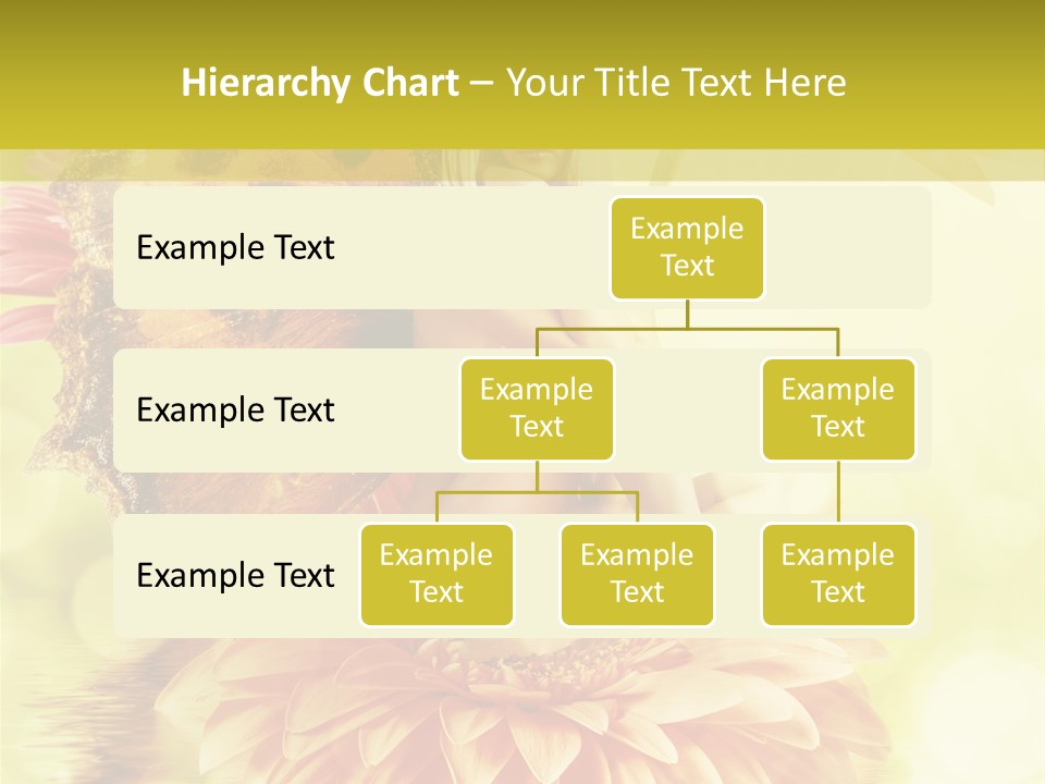 Seasonal Garden Flower PowerPoint Template