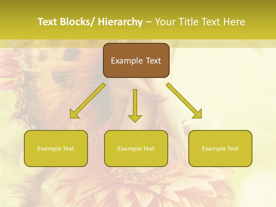 Seasonal Garden Flower PowerPoint Template
