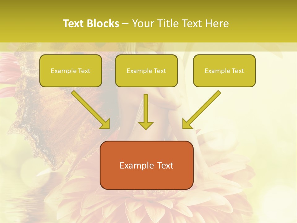 Seasonal Garden Flower PowerPoint Template
