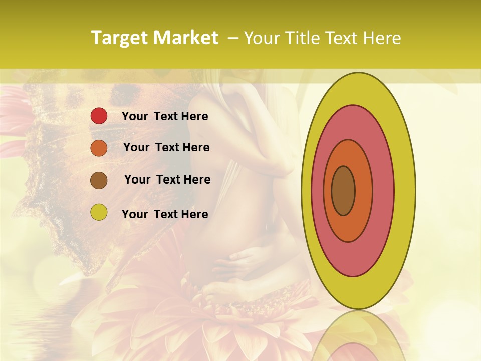 Seasonal Garden Flower PowerPoint Template