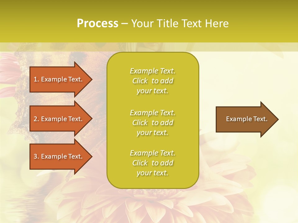 Seasonal Garden Flower PowerPoint Template