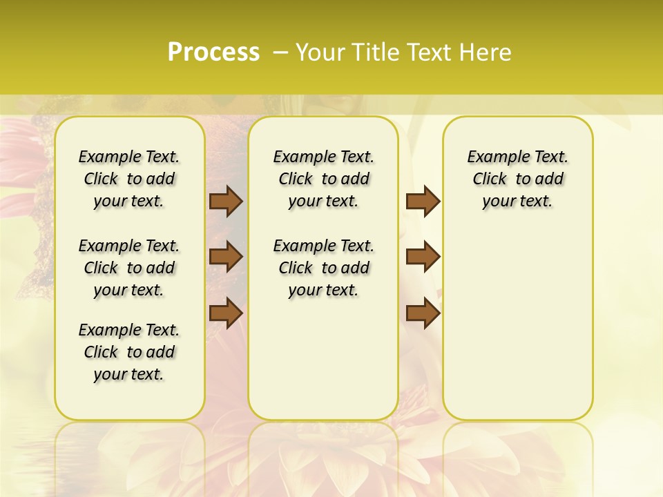 Seasonal Garden Flower PowerPoint Template