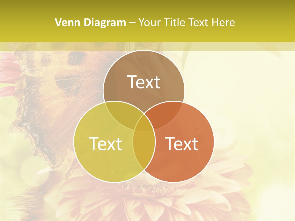 Seasonal Garden Flower PowerPoint Template