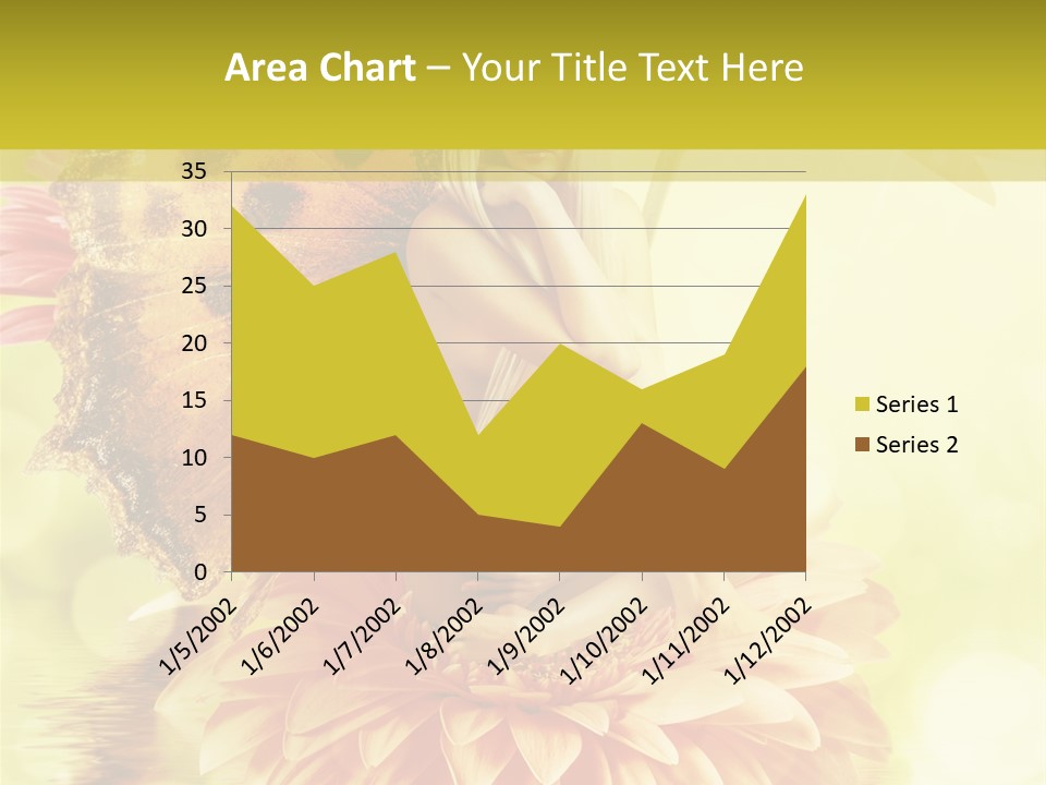 Seasonal Garden Flower PowerPoint Template