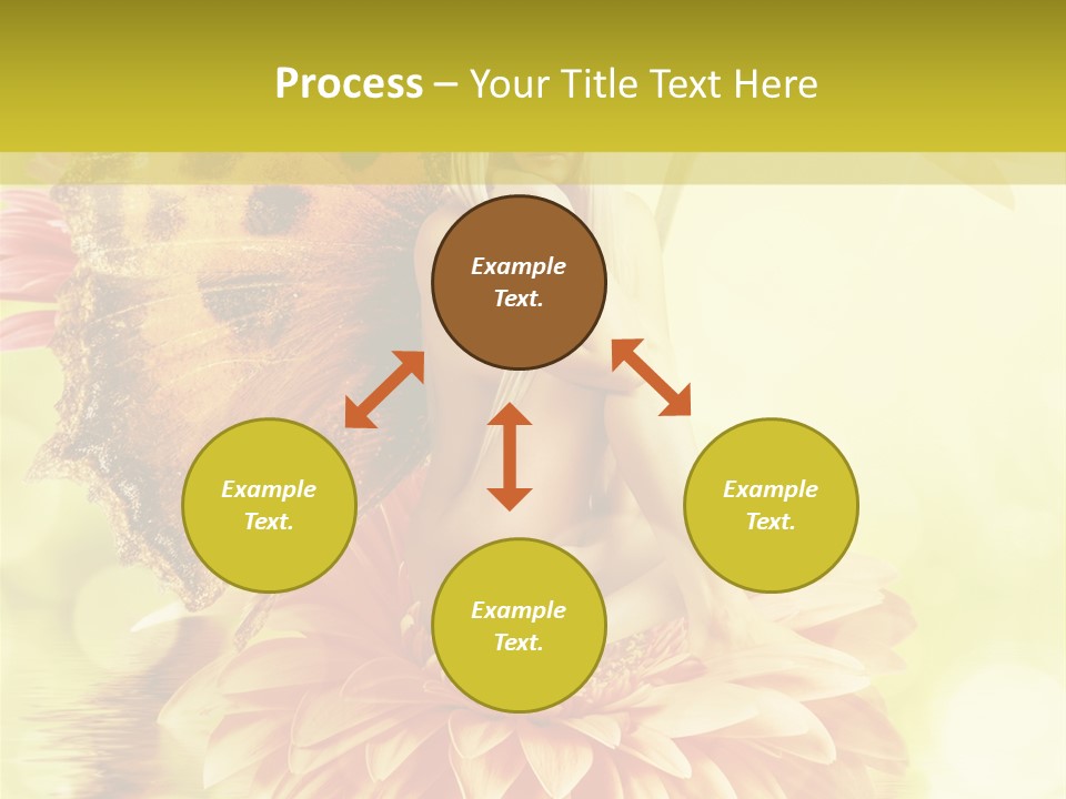 Seasonal Garden Flower PowerPoint Template