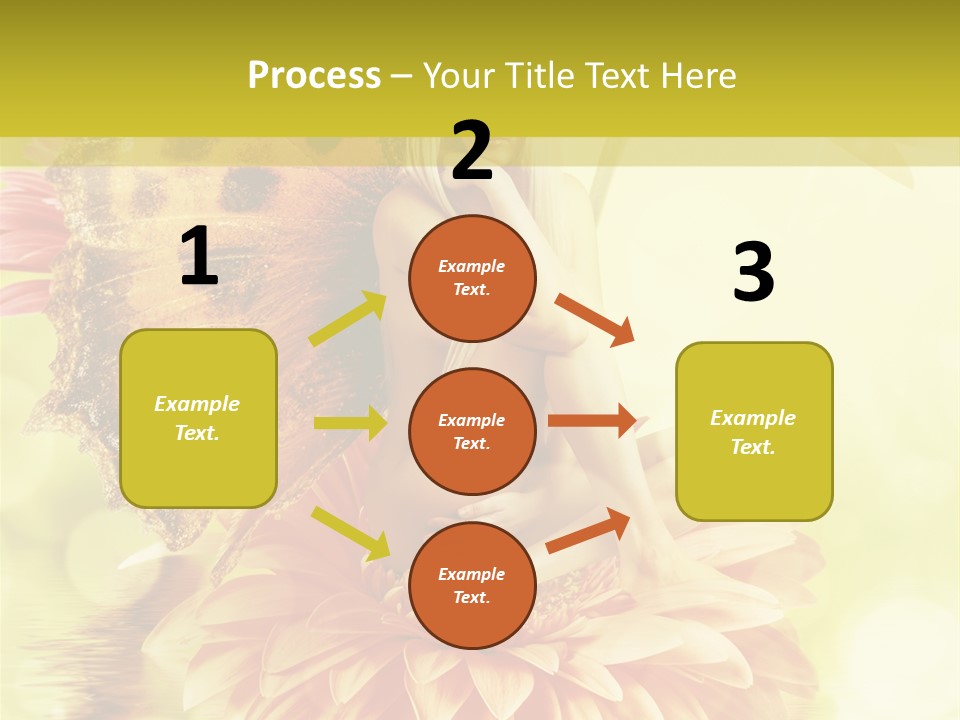 Seasonal Garden Flower PowerPoint Template