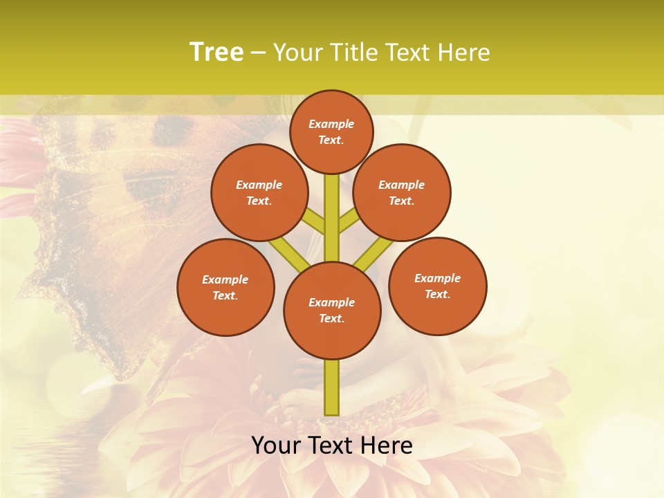 Seasonal Garden Flower PowerPoint Template