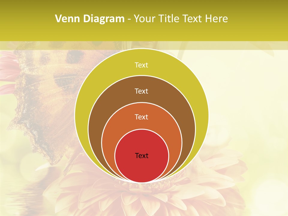 Seasonal Garden Flower PowerPoint Template