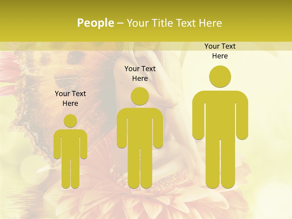 Seasonal Garden Flower PowerPoint Template