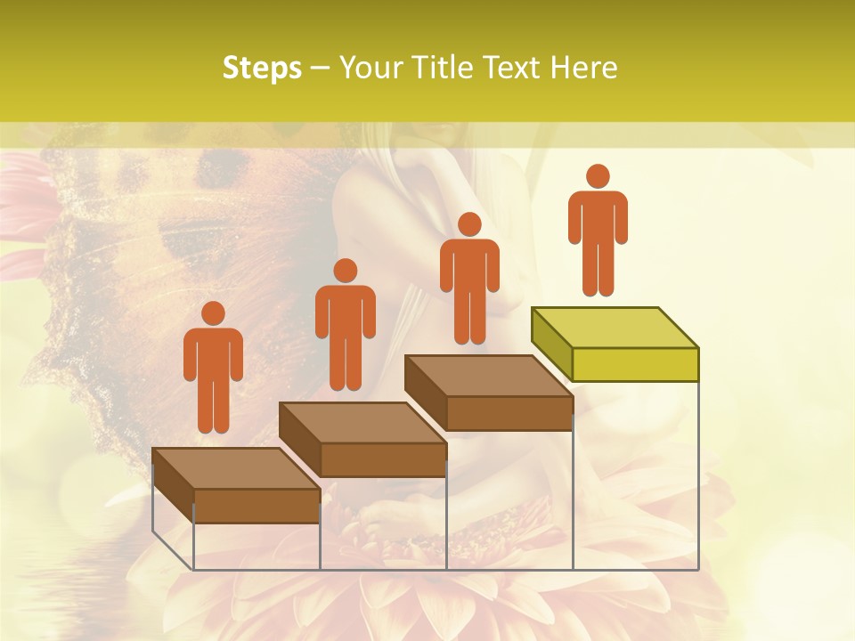 Seasonal Garden Flower PowerPoint Template