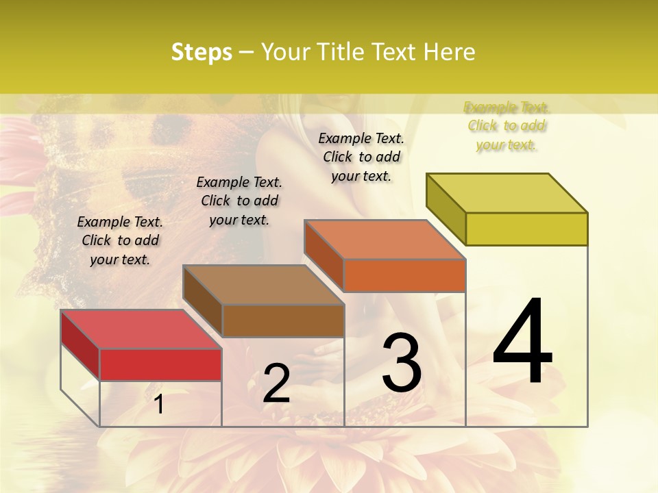 Seasonal Garden Flower PowerPoint Template