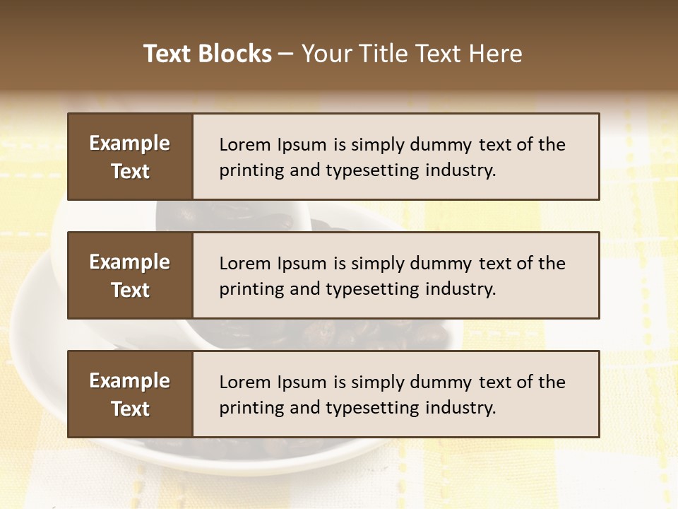 Still Love Checks PowerPoint Template