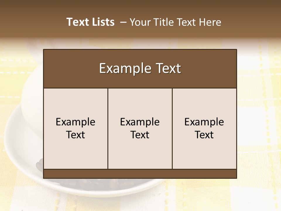 Still Love Checks PowerPoint Template
