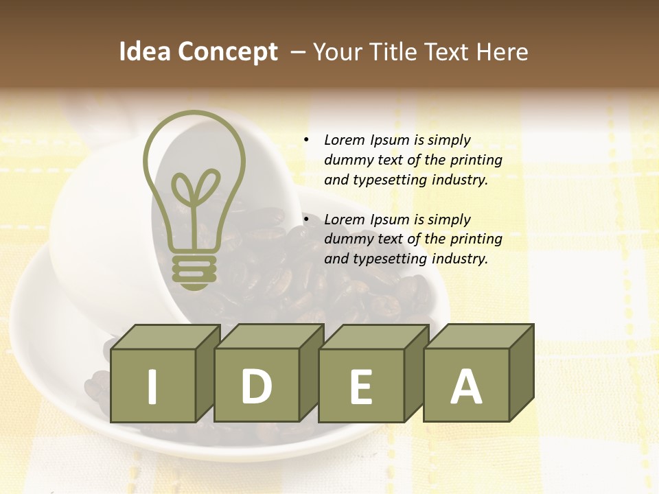 Still Love Checks PowerPoint Template